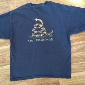 3/$20 NRA Dont Tread on Me XL navy teeshirt